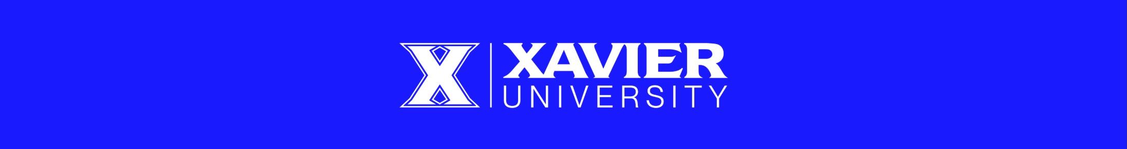 xavier university logo with X
